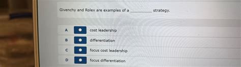 givenchy and rolex are examples of __ strategy|givenchy market share.